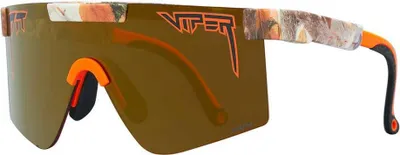Image de Pit Viper The Actual Bush Original Narrow Polarisierte Sonnenbrille Golden HDPV Polarized Gold/CAT3 Golden HDPV Polarized Gold/CAT3