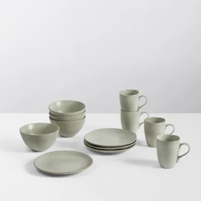 Zdjęcie produktu dla Zestaw śniadaniowy „Nordic Marsh” marki Broste Copenhagen dla czterech osób