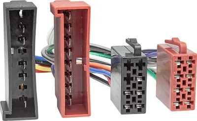 Produktbild von Radio Adapter Kabel kompatibel mit Ford Mazda 121 Jaguar auf 16pol ISO Norm
