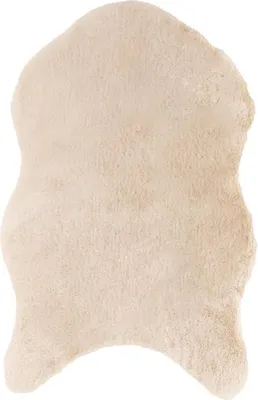 Obrázek produktu pro Umělá kožešina králík 90x60cm bílá normální