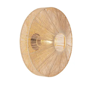 Immagine prodotto di Light & Living - lampada da parete - Lyra - naturale - juta cotone - E27 - 3126284