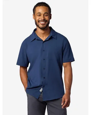 Produktbild von Marmot Herren Hemd Airexchange Short Sleeve Shirt Blau S