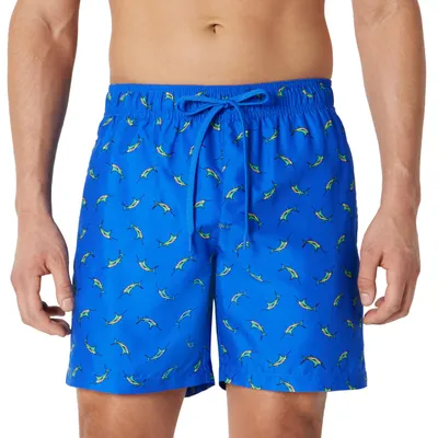 Produktbild von A. Essentials Herren Badeshorts - Badehose Herren Kurz mit Netzfutter, Taschen u