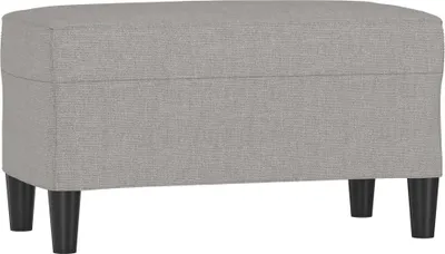 Immagine prodotto di Panca Grigio chiaro 70x35x41 cm in Tessuto