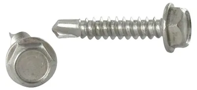 Zdjęcie produktu dla Śruby samowiercące, wkręty z łbem sześciokątnym, 5,5 x 32 mm, stal nierdzewna A2