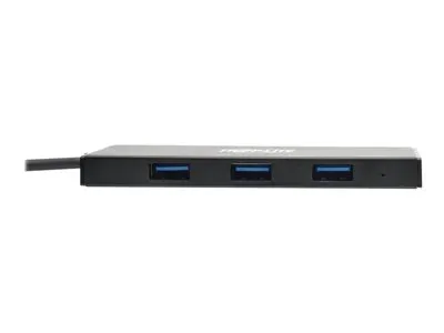 Zdjęcie produktu dla Tripp Lite U360-004-SLIM, USB 3.2 Gen 1 (3.1 Gen 1) Type-A, USB 2.0, USB 3.2 Gen 1 (3.1 Gen 1) Type-A, 5000 Mbit/s, Czarny, Chiny, RoHS
