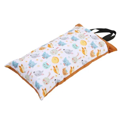 Zdjęcie produktu dla Duża wisząca torba na mokre/suche pieluchy Wodoodporna torba na pieluchy dla niemowląt EF160