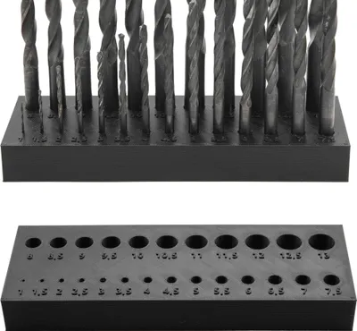 Produktbild von Bohrerständer Bohrerhalter Bohrer Sockelständer Sortier-Ständer Halterung 1-13mm