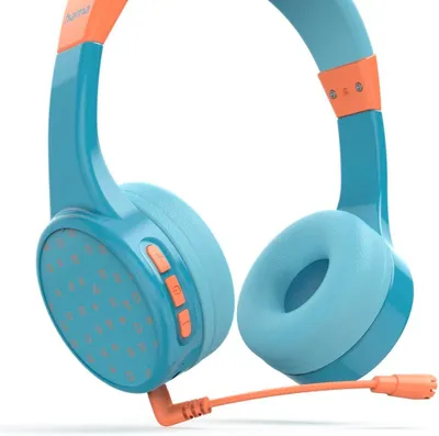 Bluetooth Kinder Kopfhörer On-Ear mit 85dB Limit, 48h Akku, Mikrofon & Multipoint, verstellbar, robust, ideal für Kinder und Teenager alltagspluspr