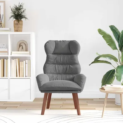 Produktbild von Möbel Fernseh- & Relaxsessel - Grau - CLORIS Sessel Dunkelgrau 69x74x93 cm Samt,10.15 Kg - 375368