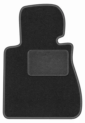 Immagine prodotto di Tappetino guidatore in moquette per BMW 7 E65 2001-2008 (berlina) – 1 pezzo, grigio grafite, su misura – Wielganizator LUX