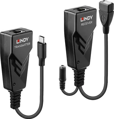 Immagine prodotto di LINDY 100m USB 2.0 Typ C Cat.6 Extender