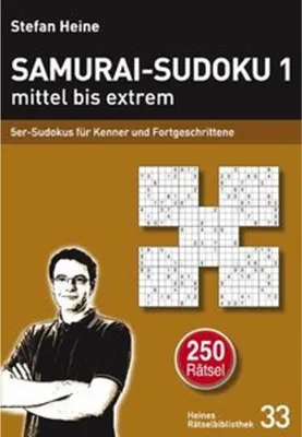 Obrázek produktu pro Samurai-Sudoku 1 mittel bis extrem
