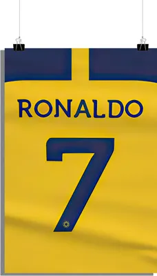 Zdjęcie produktu dla Plakat Cristiano Ronaldo - Plakat piłkarski - Plakat sportowca - Plakat sportowy - 61x91cm - Idealny do oprawienia w ramkę