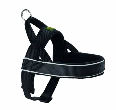 Produktbild von Hunter Norwegergeschirr Racing schwarz, Größe: M / Breite: 2,5 cm
