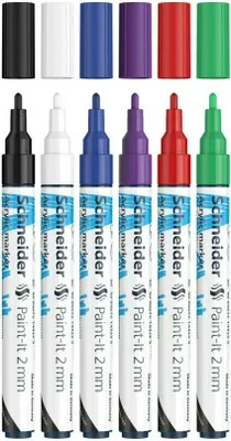 Produktbild von Schneider Paint-It 310 V1 Acrylstifte farbsortiert 2,0 mm, 6 St.