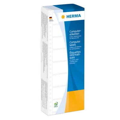 Produktbild von Computeretiketten blau 88,9x35,7 mm Papier matt 2000 St.