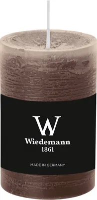 Produktbild von Wiedemann Marble Rustik Kerzen, Stumpenkerzen,  Schlamm 90 x Ø 58 mm