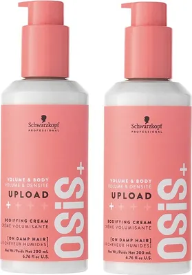 Image de Schwarzkopf Osis Upload Crème volumatrice 2x 200 ml