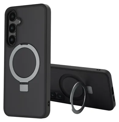 Imagen del producto de Funda con anillo y soporte con MagSafe para Samsung Galaxy S24 Plus -