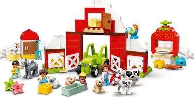 Produktbild von LEGO® DUPLO® 10952 Scheune, Traktor und Tierpflege