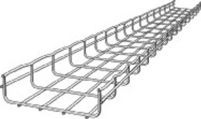 Produktbild von Schwerlast-Kabelrinne - Gitterrinne 54x300mm