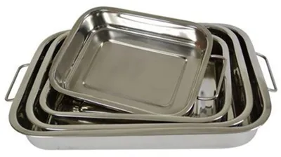 Produktbild von Schmorpfanne 4er-Set Bräter Fleischbräter Servierpfanne Auflaufform Schmortopf