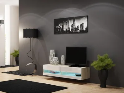 Produktbild von Szafka RTV VIGO NEW'140' 30/140/40 sonoma/biały poł