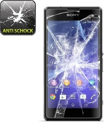 Produktbild von 6x Panzerfolie für Sony Xperia Z1 Compact ANTI-SCHOCK Displayschutzfolie MATT