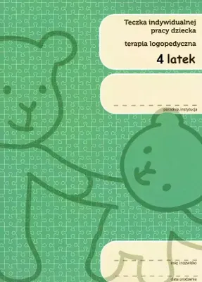 Image de Teczka indywidualnej pracy dziecka... 4-latek -