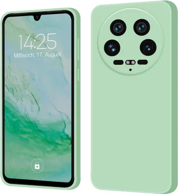 Produktbild von Hülle für Xiaomi 14 Ultra Case Cover Bumper Silikon Softgrip Schutzhülle Farbe: Türkis