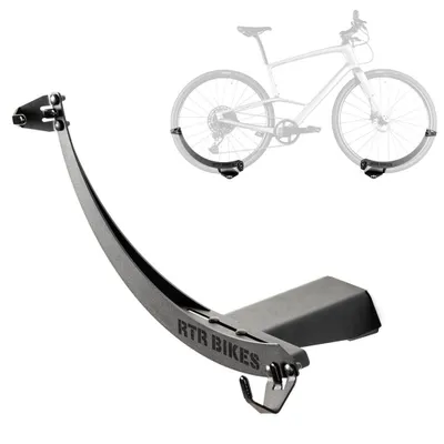 Produktbild von RTR BIKES MOON 2 Professional Fahrradaufhängung Fahrradhalterung für die Wand - Wandhalterung Ideal zum Platzsparenden Aufhängen vom Fahrrad für Zuhau