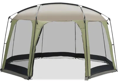 Produktbild von Gartenzelt mit Moskitonetz RT56097FR, 380 × 355 × 225 cm, grün