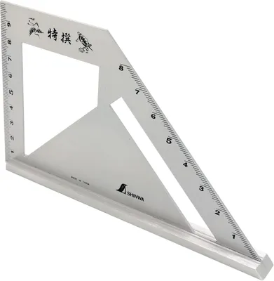 Produktbild von FAMEX 12570 Shinwa Winkel mit Gehrung 45° und 90° (32740)