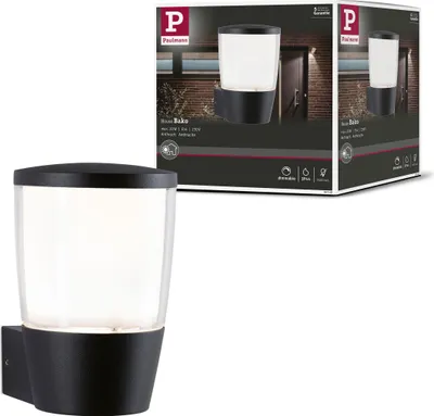 Produktbild von Paulmann LED Außenwandleuchte Bako seewasserresistent