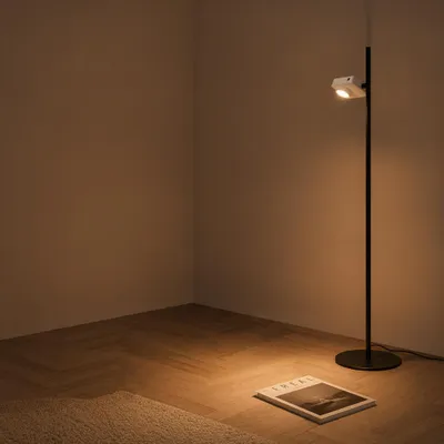 Productafbeelding van Vloerlamp Kedros wit, AI-gegenereerde afbeelding