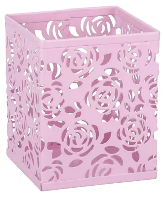 Produktbild von Stiftebox Stifthalter Stifteköcher Metall Aufbewahrung Halter 1 Stück Stiftebecher Pink