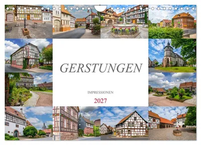 Produktbild von Gerstungen Impressionen (Wandkalender 2027 DIN A4 quer), CALVENDO Monatskalender