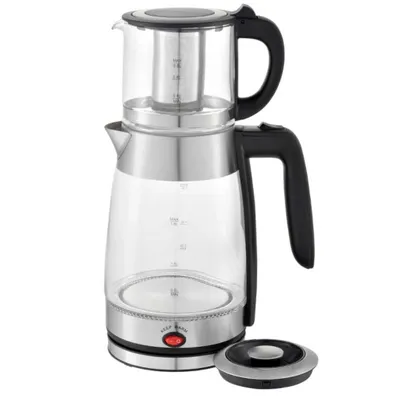Produktbild von Schäfer 2-in-1 Teekocher 1,8 Liter Glas
