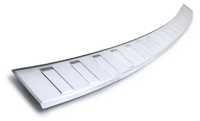 Produktbild von Ladekantenschutz mit Abkantung passend für Volvo XC60 2 II Edelstahl 07/2017-, Farbe:Silber