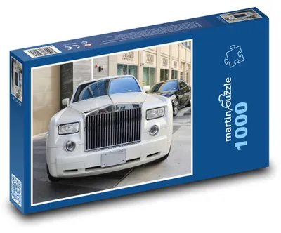 Obrázek produktu pro Puzzle 1000 bílé auto ve městě - martinpuzzle