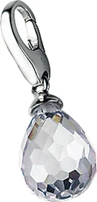 Produktbild von Charm Giorgio Martello Milano Tropfen, Silber 925 Weiss Onesize