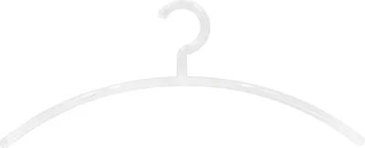 Produktbild von TrendLine Garderobenbügel Bubbles 2 Stück weiß