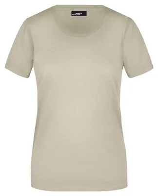 Produktbild von James and Nicholson - "Basic" T-Shirt für Damen LT2799 (3XL) (Steinfarben)