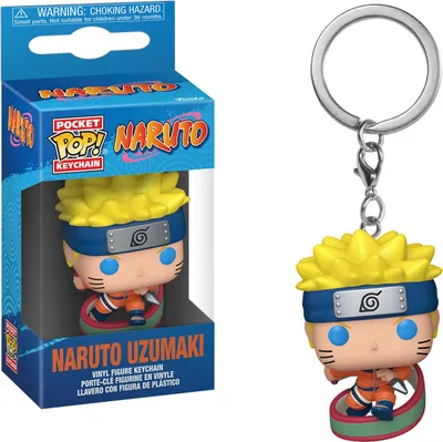 Produktbild von Naruto Classic - Naruto Uzumaki Schlüsselanhänger Funko Pocket POP! Keychain