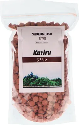 Produktbild von SHOKUMOTSU Kuriru 75 ml - pazifischer Krill Tabletten SHOKUMOTSU