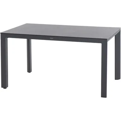 Produktbild von Siena Garden Silva Dining Tisch – 160 x 90 cm Aluminium (matt anthrazit) & HPL Titan