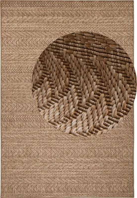 Produktbild von Hanse Home Forest In- & Outdoorteppich Granado Beige Braun