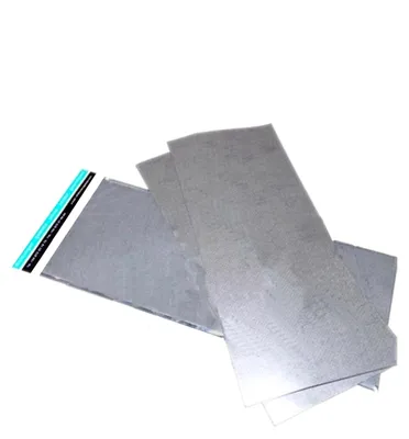 Produktbild von Dichtungsbogen Metallgewebe Uni 195 mm x 140 mm x 1,00 mm hitzebeständig 350°C