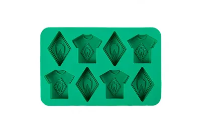 Produktbild von Werder Bremen SVW Eiswürfelform Trikot und Raute 0